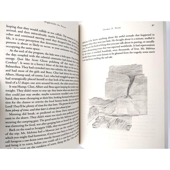 Nightfalls in Texas Vintage Softcover Paperback Book Thomas E Posey 2001 - Picture 7 of 7